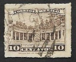 SE)1923 MEXICO, JUAREZ COLONNADE, MEXICO D.F 10C SCT 638, USED