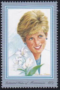 US 273 Trust Territories Micronesia NH VF Princess Diana Single