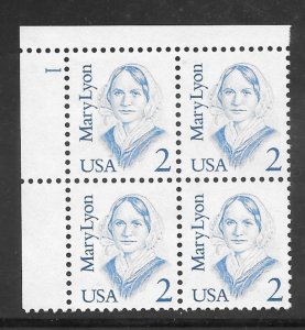 #2169 MNH Plate Block