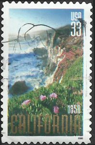 # 3438 USED CALIFORNIA STATEHOOD 150TH ANNIV.