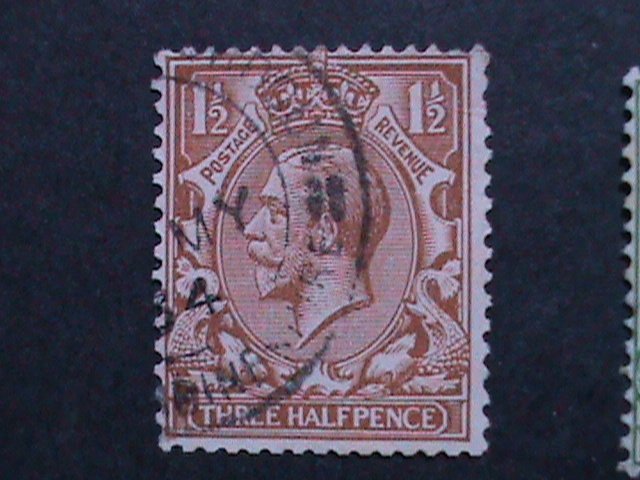 ​GREAT BRITAIN-1934 KING GEORGE V USED VF 89 YEARS OLD WE SHIP TO WORLDWIDE.