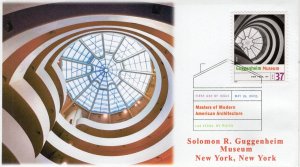 AO-3910a-1, 2005, Masters of Modern American Architecture , First Day of Issue,