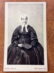 US #R18c Used on Civil War REAL photo BEARDED LADY dry print stamp