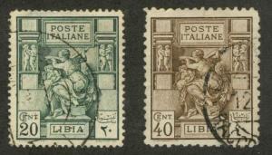 Libya 39-40 Used VF