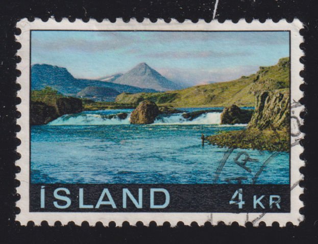 Iceland 413 Laxfoss 1970