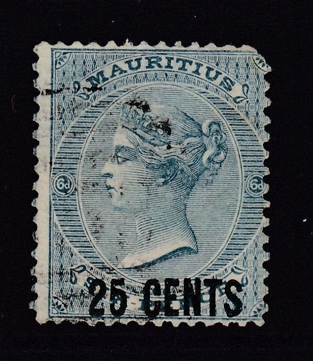 Mauritius #55 Used - SCV $8.00