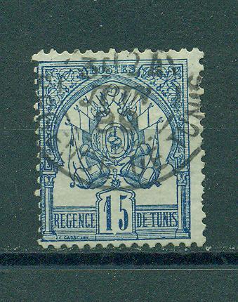 Tunisia sc# 4 used cat value $27.50