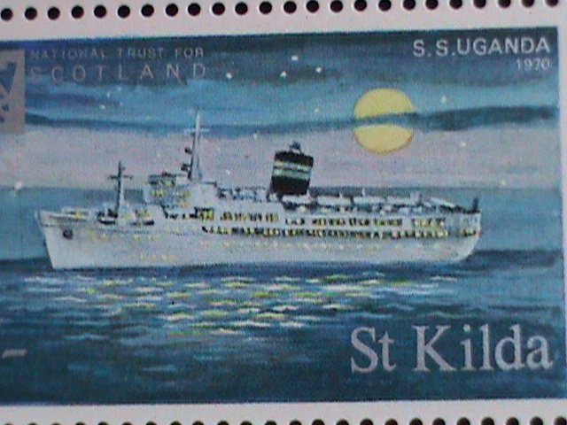 ​ST.KILDA-SCOTLAND FAMOUS SHIP-S.S. UGANDA MNH SHEET VF WE SHIP TO WORLD WIDE
