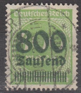 Germany Scott #266 1923 Used