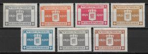 Germany (Wurttemberg) o33-9 1916 Officials set MH