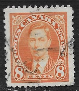 Canada #236 8c King George VI