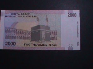 IRAN- BANK OF MARKAZI IRAN-2000 RIALS UN CIRCULATED BANK NOTE XF HARD TO FIND