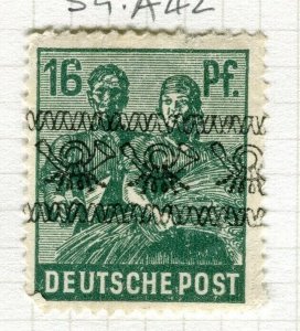 GERMANY BERLIN British/US Zone 1948 Currency Reform issue 16pf. Shade mint