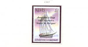 Nevis Scott# 538 MNH Overprint