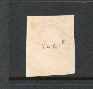 #10 - 3 cent stamp of 1851 - RARE FIRST PLATE #1 early - cv$210 -   90R1e