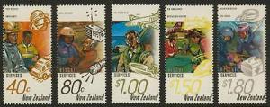 New Zealand 1361-5 MNH Rescue Services, Aircraft