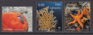 Croatia, Fauna, Marine Life MNH / 2020