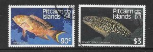 PITCAIRN ISLANDS SG312/3 1988 FISH FINE USED