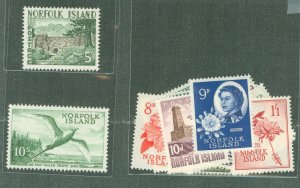 Norfolk Island #29-41  Single (Complete Set)