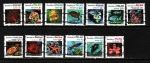 Palau-Sc#9-21-unused NH unusual pre-cancelled set [ KOROR RP ]-1983-4