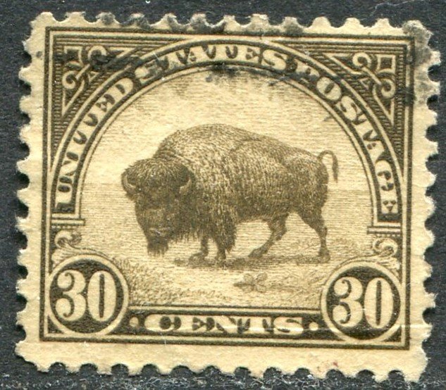 569 30c Buffalo Used Light Cancel