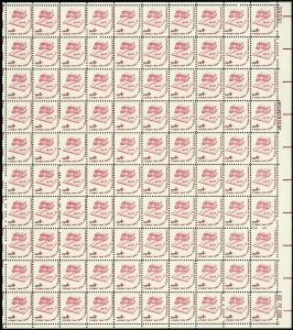 Democracy Sheet of One Hundred 4 Cent Postage Stamps Scott 1585