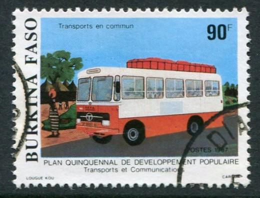 BURKINA FAS0 1987 -  90f USED