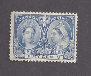 Canada 60 VF MINT NH 50c ULTRAMARINE JUBILEE BS30919