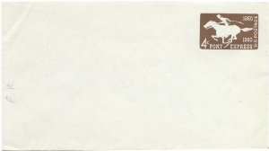 US Postal Envelope.  Mint. Pony Express 1860-1960.  Nice.