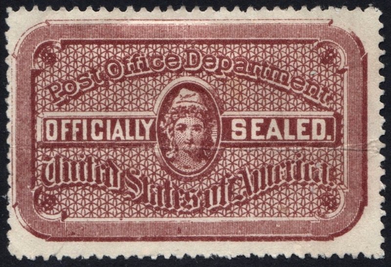 OX11 Post Office Seal (1900) Used