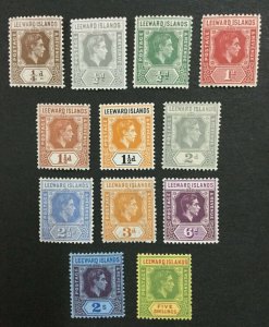 MOMEN: LEEWARD ISLANDS SG # 1938-51 MINT OG H/NH LOT #198624-6161