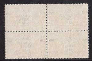 Newfoundland #C18 VF/NH Rare Block Of Four **With Certificate**