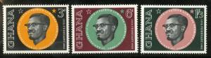 GHANA 118-120 MNH SCV $0.75 BIN $0.50