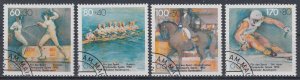 Germany 1992 Sc#B724-727 used (BU1163)