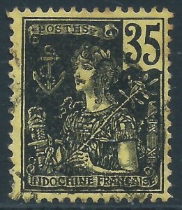 Indo-China, Sc #33, 35c Used