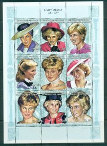 Comoro Is 1999 Princess Diana In Memoriam 250fr MS MUH lot82005