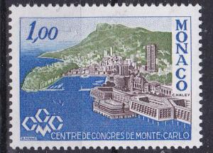 Monaco 1107 MNH 1978 Monaco Congress Center