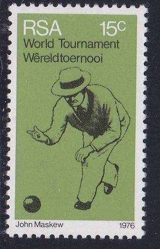 South Africa # 456, Lawn Bowling, LH