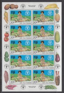 Fiji 449 Sheet MNH VF