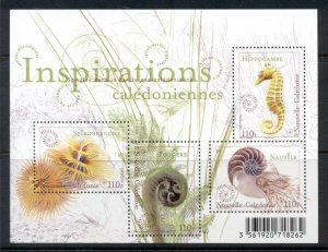 New Caledonia 2016 Caledonian Inspiration, Marine Life MS MUH