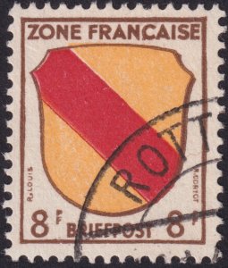 Germany French Zone 1945-1946 #4N1 - 4N13 vf u