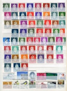 NORWAY; 1950s-60s early Officials useful used range of values