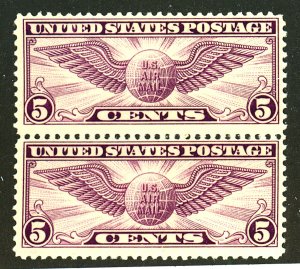 U.S. #C12 MINT PAIR OG LH