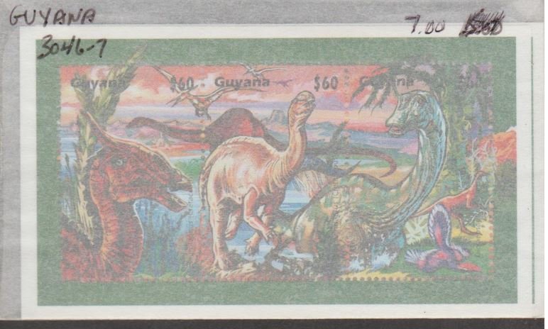 Guyana Scott #3046-3047 Stamp - Mint NH Set