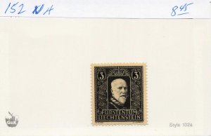 LIECHTENSTEIN   152   MNH