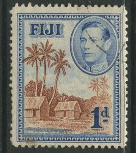 Fiji - Scott 118 - KGVI - Definitive - 1938 - MNH - Single 1d Stamp