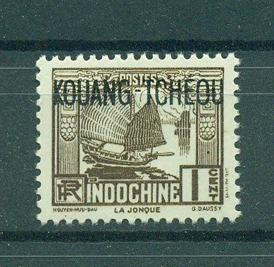 French Offices in China Kwangchowan sc# 104 (2) mh cat val $.35