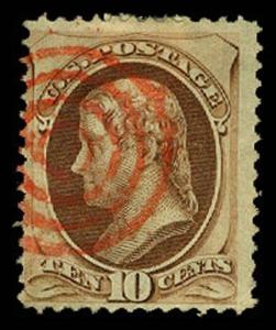 U.S. BANKNOTE CANCELS 150  Used (ID # 59708)