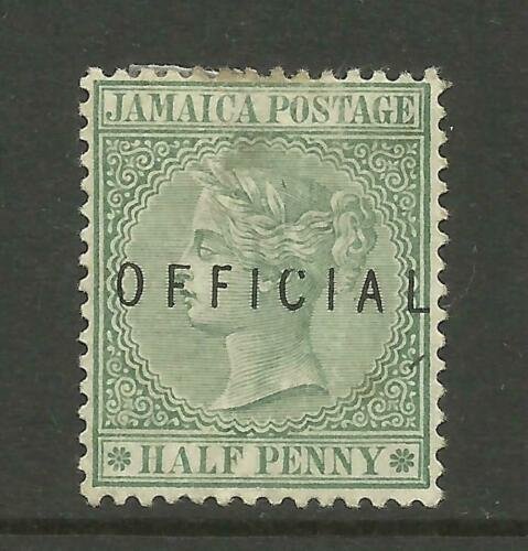 JAMAICA 1890 Sg O1, 1/2d Green Official overprinted with Type O1 M/Mint. {B9-60} 