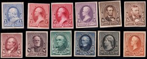 MALACK 219 - 229 P4 VF/XF, proofs on card, great set..MORE.. k2286